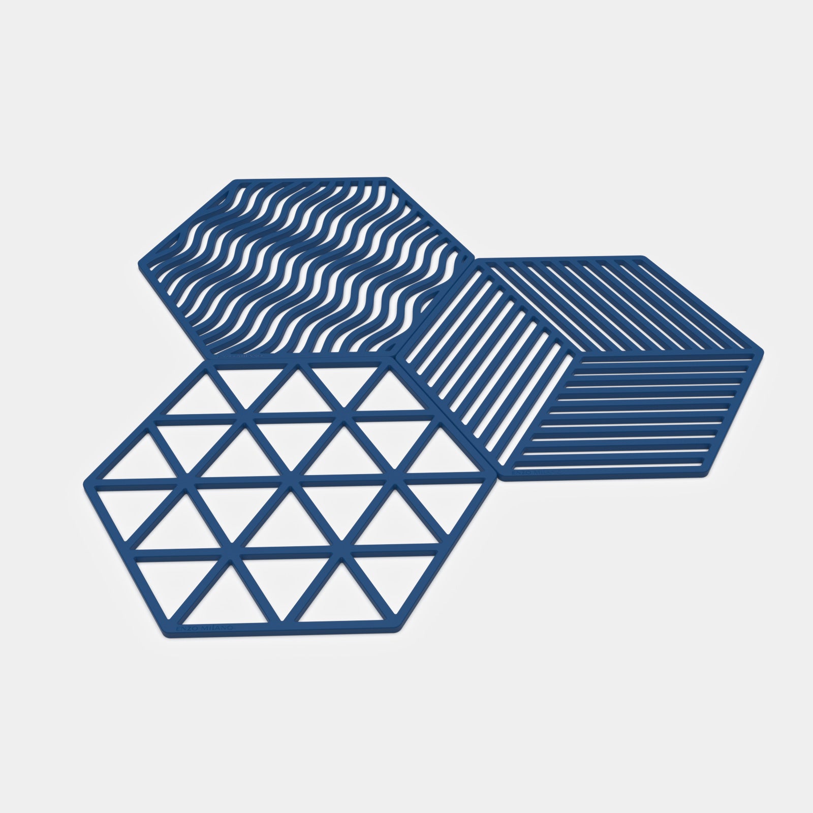 Mat Art Trifecta Blue