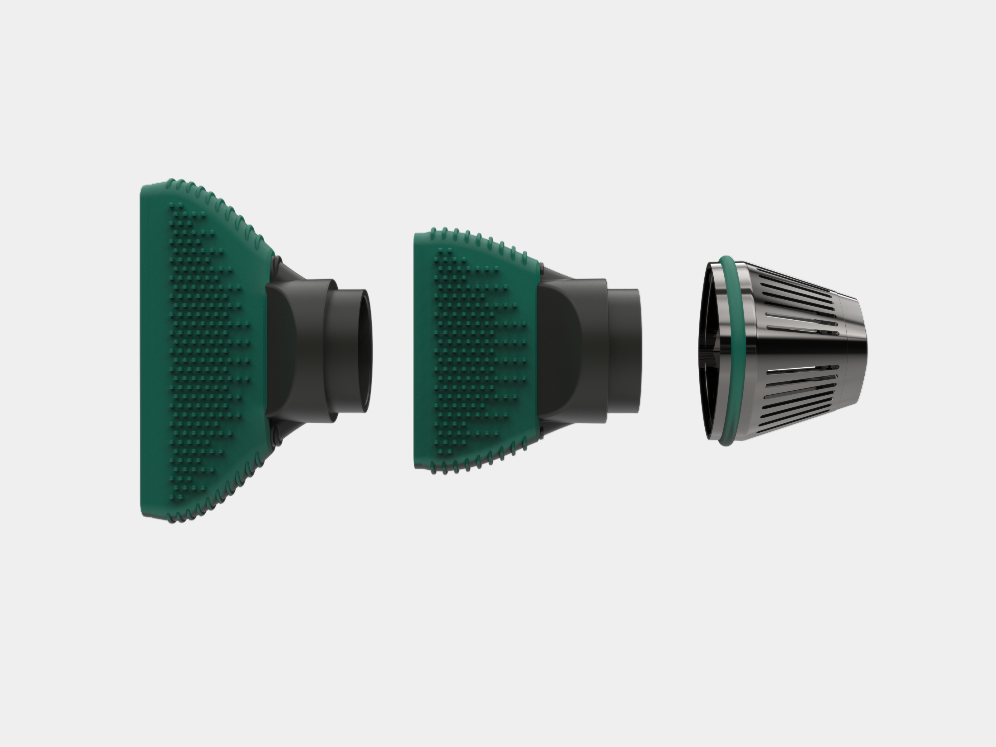 C3- Green Trim Ciclone 3 Vortex Professional Brushless Dryer